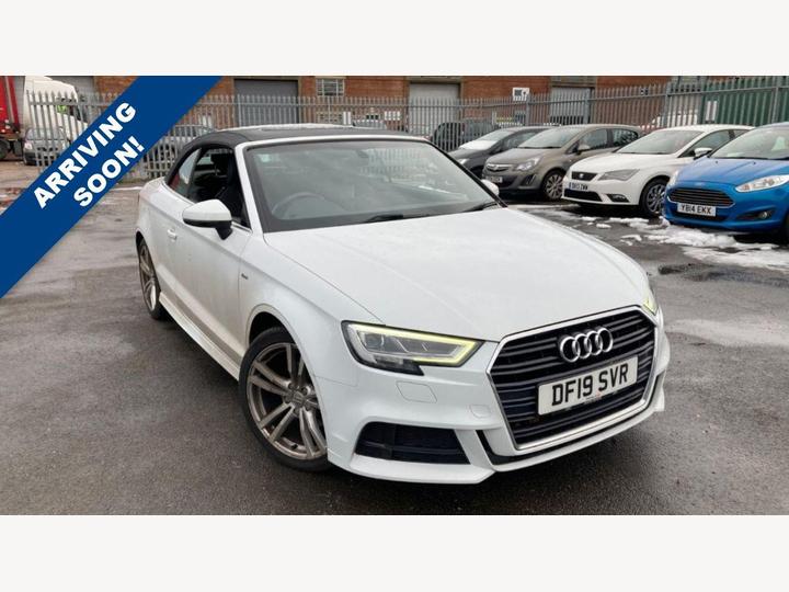 Audi A3 CABRIOLET 1.5 TFSI CoD 35 S Line S Tronic Euro 6 (s/s) 2dr