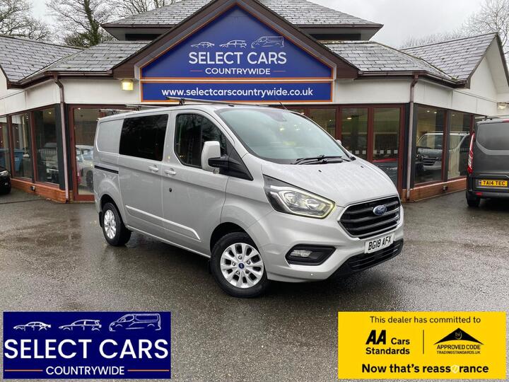 Ford Transit Custom 2.0 300 EcoBlue Limited Crew Van L1 H1 Euro 6 5dr (6 Seat) Ford Transit Custom 2.0 300 EcoBlue Limited Crew Van L1 H1 Euro 6 5dr (6 Seat)