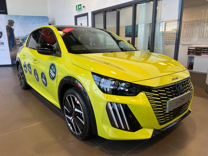 Peugeot E-208 50kWh GT Auto 5dr (7.4kW Charger)
