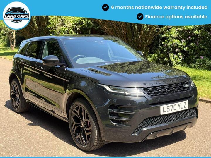 Land Rover RANGE ROVER EVOQUE 1.5 P300e 12.2kWh R-Dynamic SE Auto 4WD Euro 6 (s/s) 5dr Land Rover RANGE ROVER EVOQUE 1.5 P300e 12.2kWh R-Dynamic SE Auto 4WD Euro 6 (s/s) 5dr