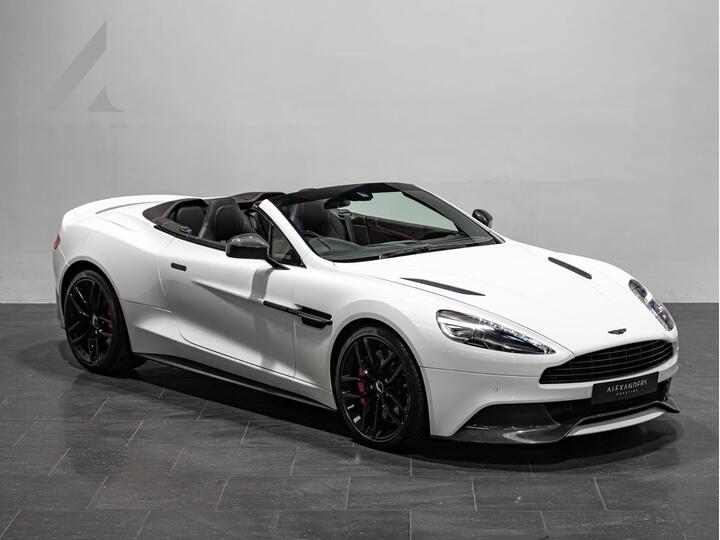 Aston Martin Vanquish 6.0 V12 Carbon Edition White Volante T-TronIII Euro 6 2dr