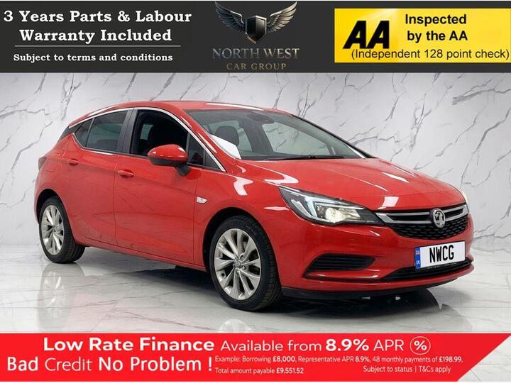 Vauxhall ASTRA 1.6 CDTi EcoFLEX Design Euro 6 (s/s) 5dr