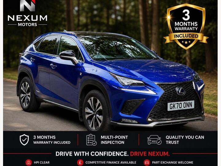 Lexus NX 2.5 300h GPF F Sport E-CVT 4WD Euro 6 (s/s) 5dr