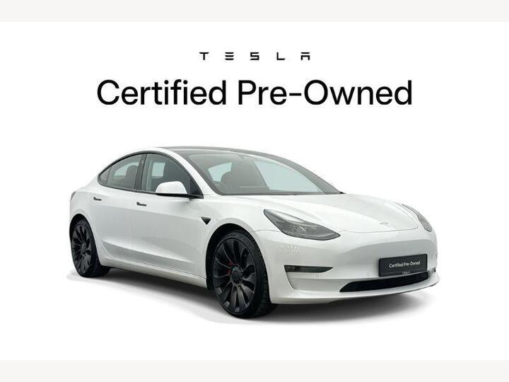 Tesla Model 3 (Dual Motor) Performance Auto 4WDE 4dr (Performance Upgrade)