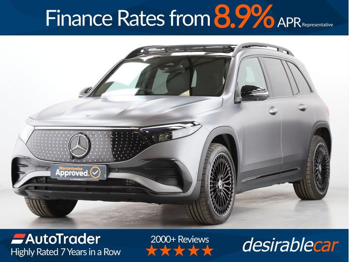 Mercedes-Benz EQB EQB 300 66.5kWh AMG Line (Premium Plus) Auto 4MATIC 5dr Mercedes-Benz EQB EQB 300 66.5kWh AMG Line (Premium Plus) Auto 4MATIC 5dr