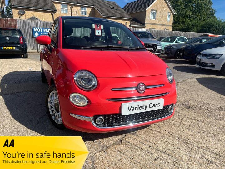 Fiat 500 1.2 Lounge Euro 6 (s/s) 3dr