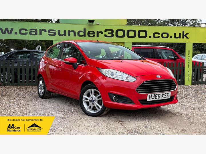 Ford FIESTA 1.0T EcoBoost Zetec Euro 6 (s/s) 5dr