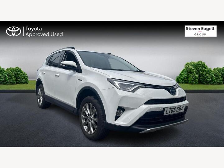 Toyota RAV4 2.5 VVT-h Excel CVT 4WD Euro 6 (s/s) 5dr (Safety Sense) Toyota RAV4 2.5 VVT-h Excel CVT 4WD Euro 6 (s/s) 5dr (Safety Sense)