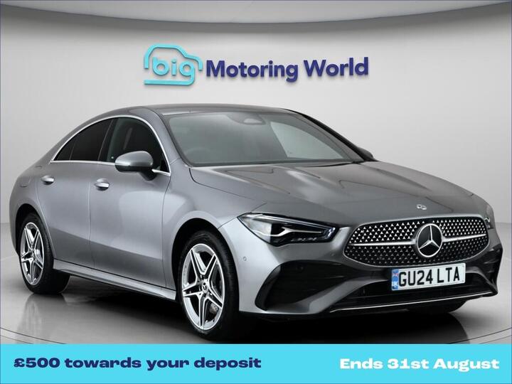 Mercedes-Benz CLA 1.3 CLA250e 15.6kWh AMG Line (Executive) Coupe 8G-DCT Euro 6 (s/s) 4dr