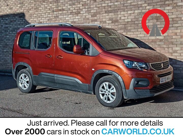 Peugeot RIFTER 1.5 BlueHDi Allure Standard MPV EAT Euro 6 (s/s) 5dr Peugeot RIFTER 1.5 BlueHDi Allure Standard MPV EAT Euro 6 (s/s) 5dr