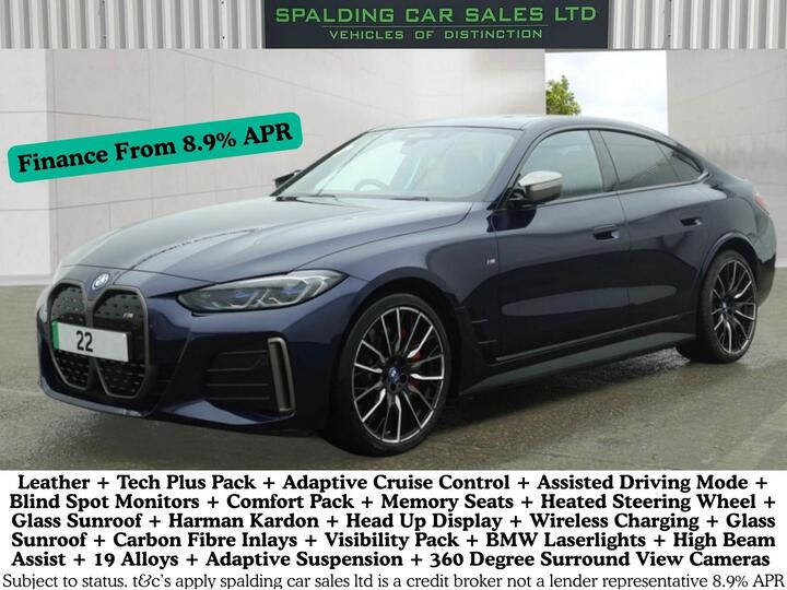 BMW I4 M50 83.9kWh Gran Coupe Auto 4WD 5dr