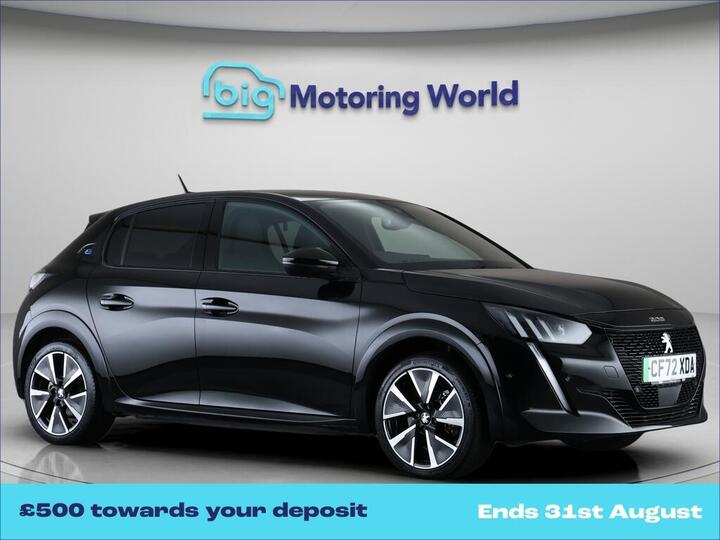 Peugeot E-208 50kWh GT Auto 5dr (11kW Charger)