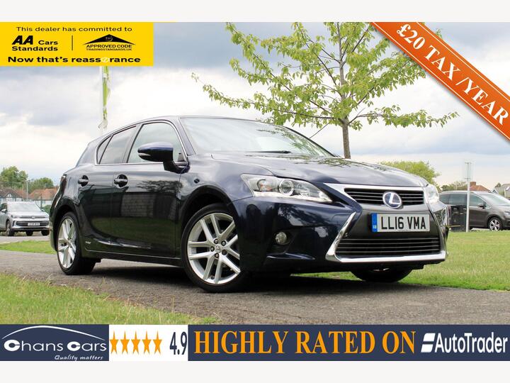 Lexus CT 1.8 200h Advance CVT Euro 6 (s/s) 5dr