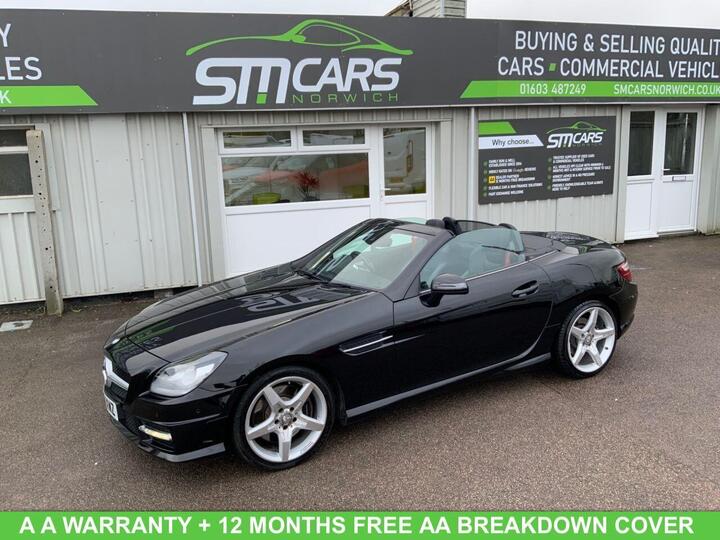 Mercedes-Benz SLK 2.0 SLK200 AMG Sport G-Tronic Euro 6 (s/s) 2dr