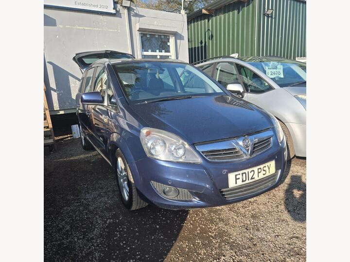 Vauxhall Zafira 1.6 16V Design Euro 5 5dr (SNav) Vauxhall Zafira 1.6 16V Design Euro 5 5dr (SNav)