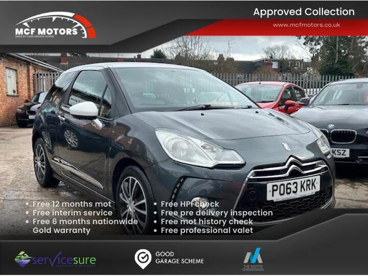 Citroen DS3 1.6 E-HDi Airdream DStyle Euro 5 (s/s) 3dr Citroen DS3 1.6 E-HDi Airdream DStyle Euro 5 (s/s) 3dr