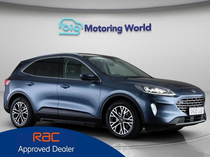 Ford Kuga 2.5 EcoBoost Duratec 14.4kWh Titanium CVT Euro 6 (s/s) 5dr