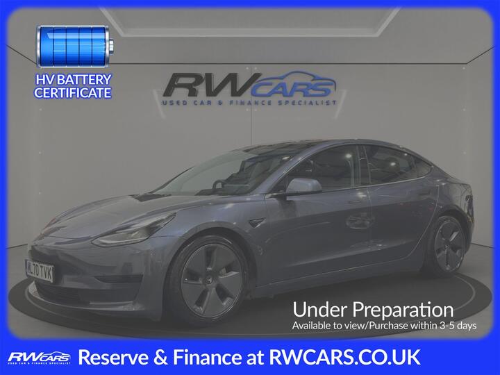 Tesla Model 3 Standard Range Plus Auto RWD 4dr