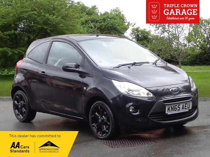 Ford Ka 1.2 Zetec Black Edition Euro 6 (s/s) 3dr