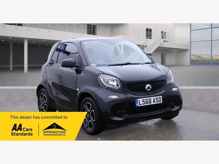 Smart Fortwo 1.0 Prime (Premium) Twinamic Euro 6 (s/s) 2dr