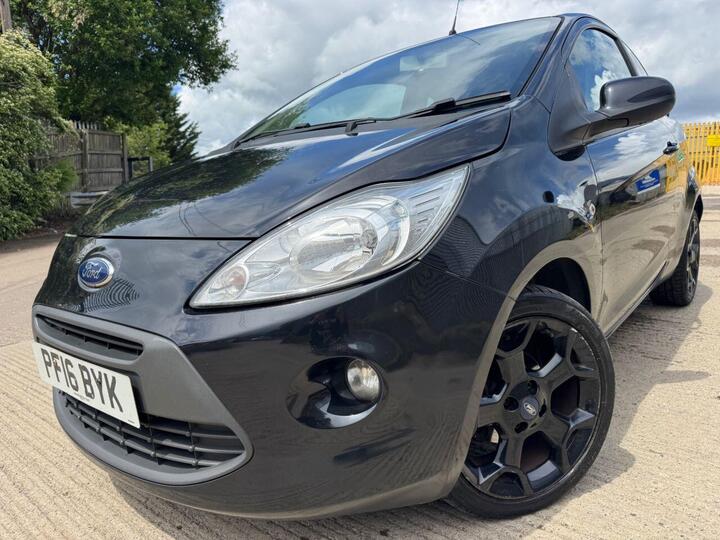 Ford KA 1.2 Zetec Black Edition Euro 6 (s/s) 3dr