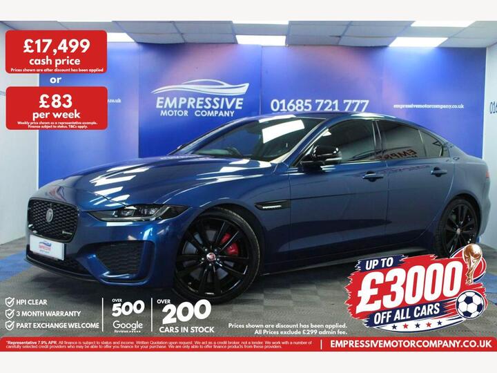 Jaguar XE 2.0 D200 MHEV R-Dynamic Black Auto Euro 6 (s/s) 4dr