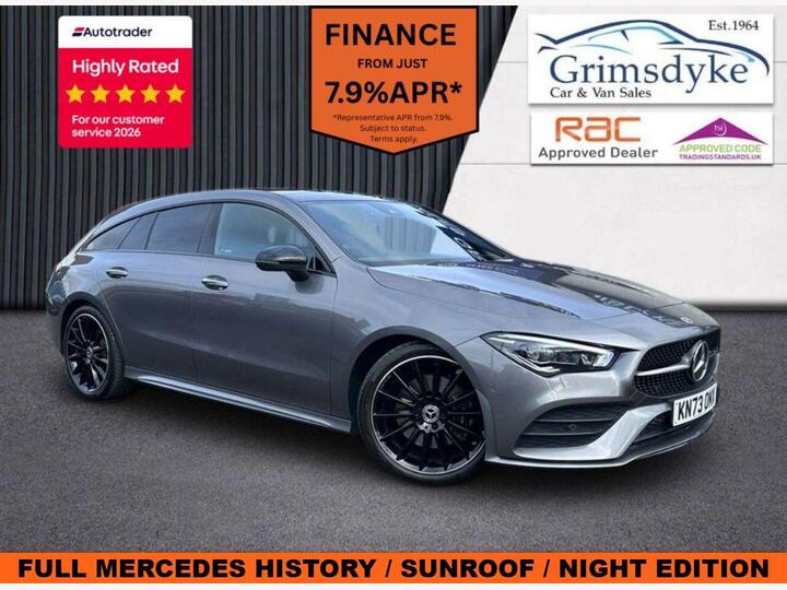 Mercedes-Benz CLA 1.3 CLA200 AMG Line Night Edition (Premium Plus) Shooting Brake 7G-DCT Euro 6 (s/s) 5dr