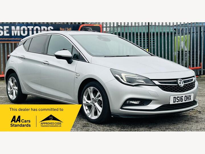 Vauxhall Astra 1.6 CDTi BlueInjection SRi Nav Euro 6 (s/s) 5dr