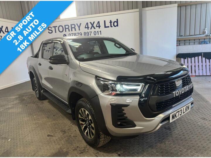 Toyota HI-LUX 2.8 D-4D GR SPORT Auto 4WD Euro 6 (s/s) 4dr