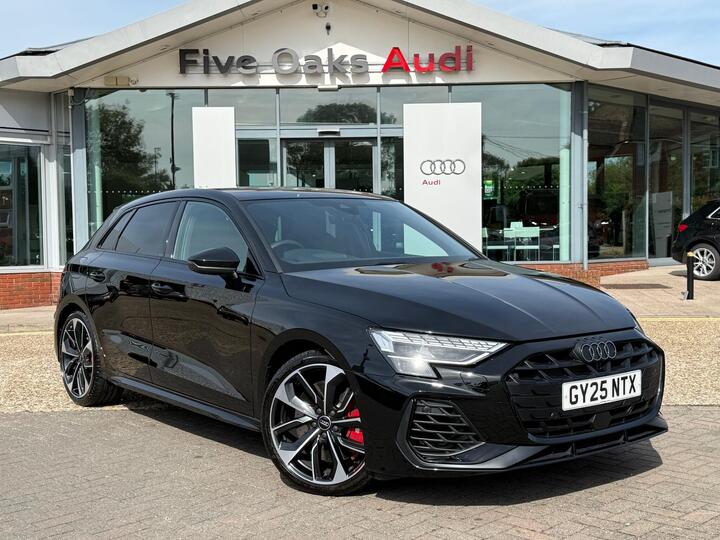 Audi S3 2.0 TFSI Black Edition Sportback S Tronic Quattro Euro 6 (s/s) 5dr
