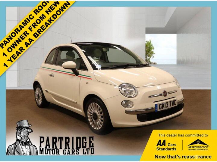 Fiat 500 0.9 TwinAir Lounge Euro 5 (s/s) 3dr