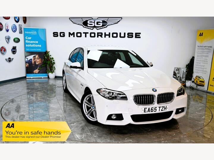 BMW 5 SERIES 2.0 520d M Sport Auto Euro 6 (s/s) 4dr