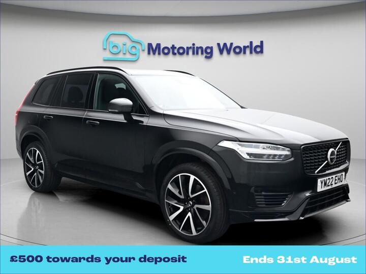 Volvo XC90 2.0h T8 Recharge 18.8kWh Plus Auto 4WD Euro 6 (s/s) 5dr
