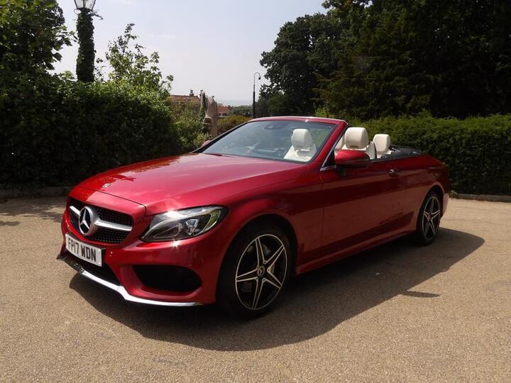 Mercedes-Benz C Class 2.1 C220d AMG Line (Premium Plus) Cabriolet G-Tronic+ 4MATIC Euro 6 (s/s) 2dr