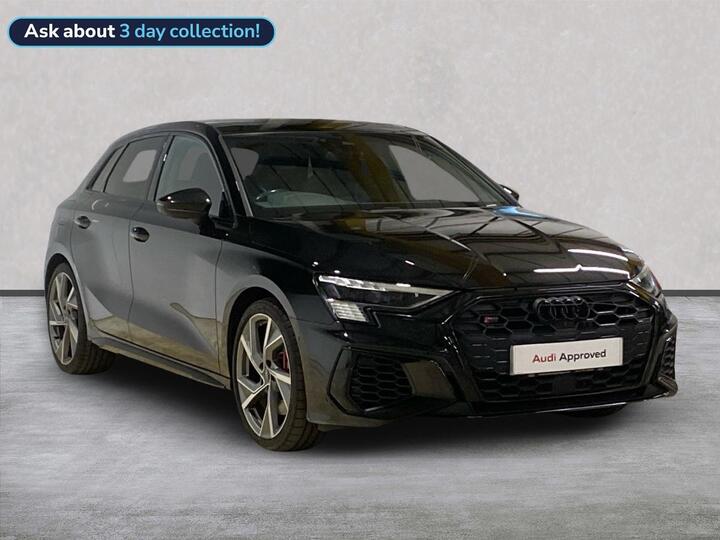 Audi A3 2.0 TFSI Black Edition Sportback S Tronic Quattro Euro 6 (s/s) 5dr