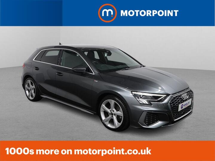 Audi A3 1.0 TFSI 30 S Line Sportback S Tronic Euro 6 (s/s) 5dr