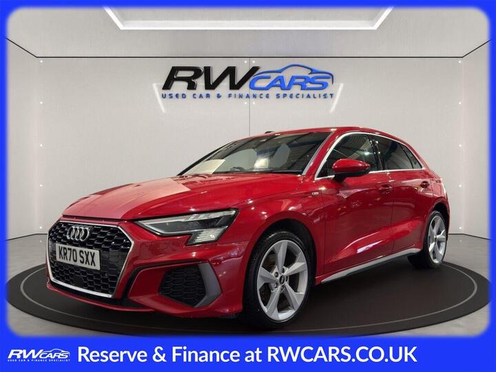 Audi A3 1.4 TFSIe 40 S Line Sportback S Tronic Euro 6 (s/s) 5dr 13kWh