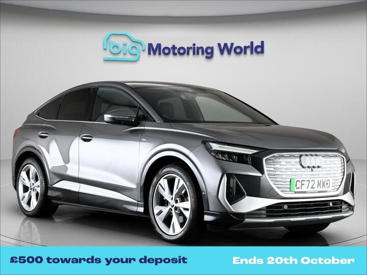 Audi Q4 E-tron 35 S Line Sportback Auto 5dr 55kWh