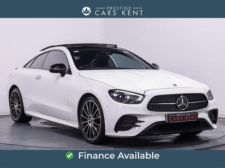 Mercedes-Benz E Class 2.0 E220d AMG Line Night Edition (Premium Plus) G-Tronic+ Euro 6 (s/s) 2dr Mercedes-Benz E Class 2.0 E220d AMG Line Night Edition (Premium Plus) G-Tronic+ Euro 6 (s/s) 2dr