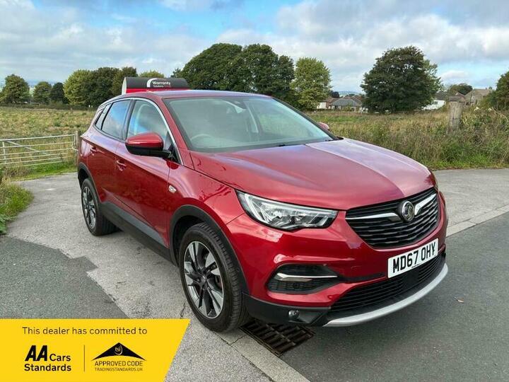 Vauxhall Grandland X 1.2 Turbo Sport Nav Euro 6 (s/s) 5dr