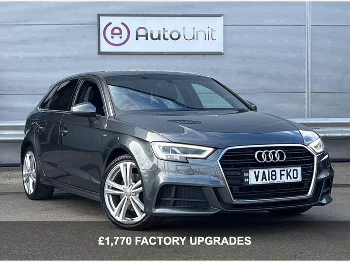 Audi A3 2.0 TFSI S Line Sportback Euro 6 (s/s) 5dr