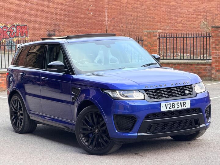 Land Rover Range Rover Sport 5.0 V8 SVR Auto 4WD Euro 6 (s/s) 5dr