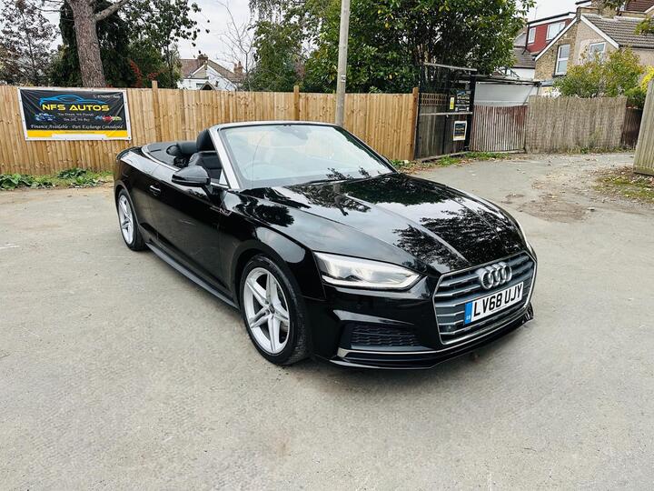 Audi A5 Cabriolet 2.0 TFSI 40 S Line S Tronic Euro 6 (s/s) 2dr Audi A5 Cabriolet 2.0 TFSI 40 S Line S Tronic Euro 6 (s/s) 2dr