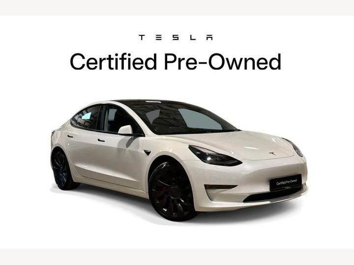 Tesla Model 3 (Dual Motor) Performance Auto 4WDE 4dr (Performance Upgrade)