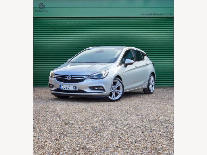 Vauxhall ASTRA 1.6i Turbo SRi Nav Euro 6 (s/s) 5dr