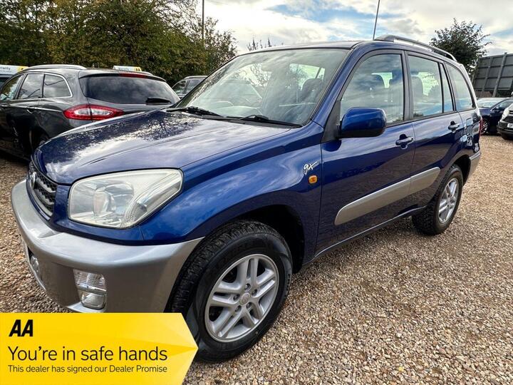 Toyota RAV4 2.0 VVT-i GX 4WD 5dr Toyota RAV4 2.0 VVT-i GX 4WD 5dr