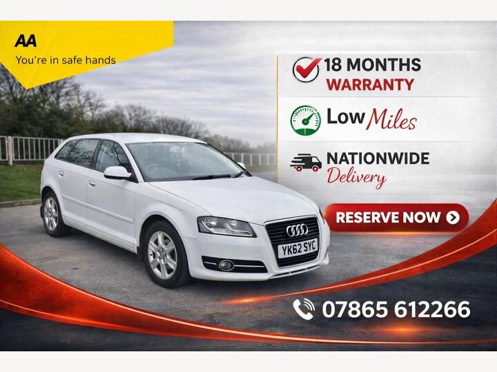 Audi A3 1.6 TDI SE Sportback Euro 5 (s/s) 5dr