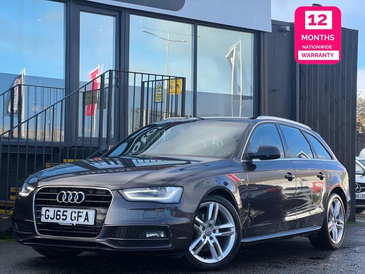 Audi A4 AVANT 2.0 TDI S Line Multitronic Euro 6 (s/s) 5dr (Nav)