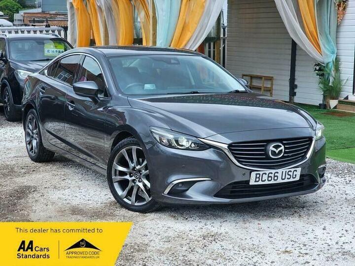 Mazda Mazda6 2.2 SKYACTIV-D Sport Nav Auto Euro 6 (s/s) 4dr Mazda Mazda6 2.2 SKYACTIV-D Sport Nav Auto Euro 6 (s/s) 4dr