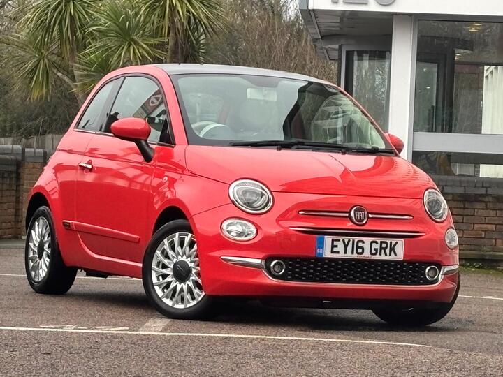 Fiat 500 1.2 Lounge Euro 6 (s/s) 3dr